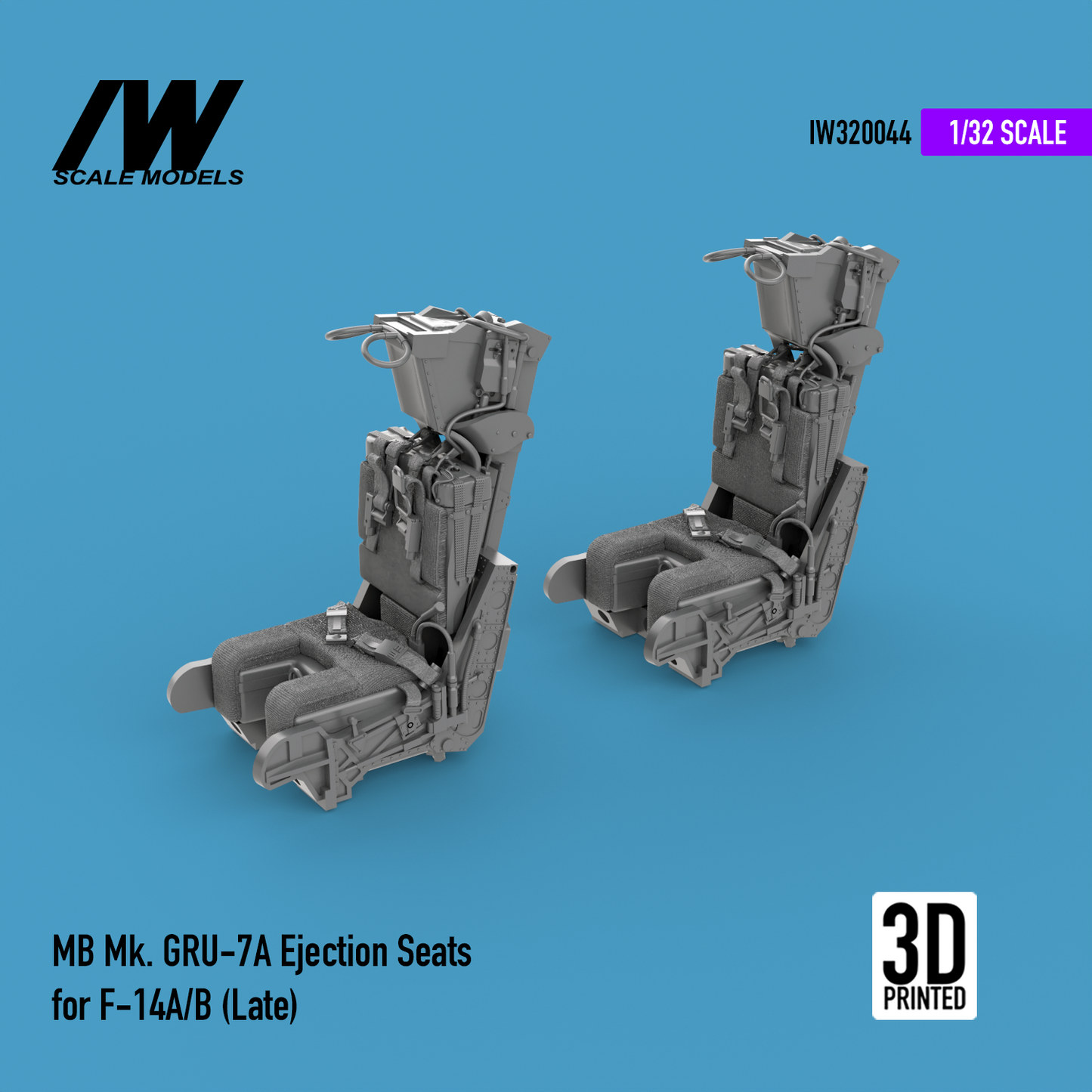F-14A MB Mk GRU-7A Ejection Seats "Late" (1/32)