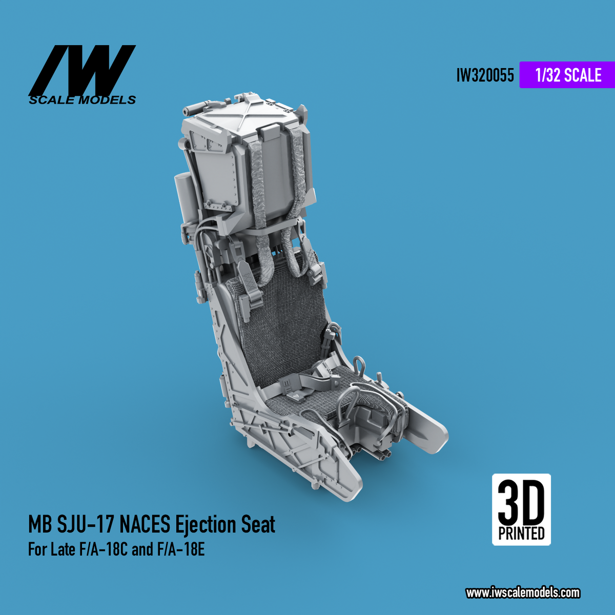 MB SJU-17 NACES Ejection Seat For Late F/A-18C and F/A-18E Super Hornet (1/32)