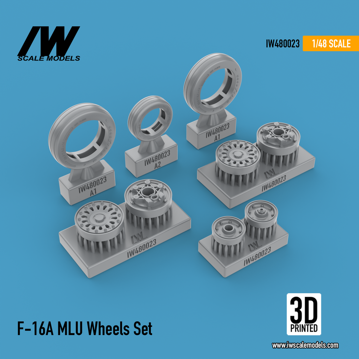 F-16A MLU Wheels (1/48)
