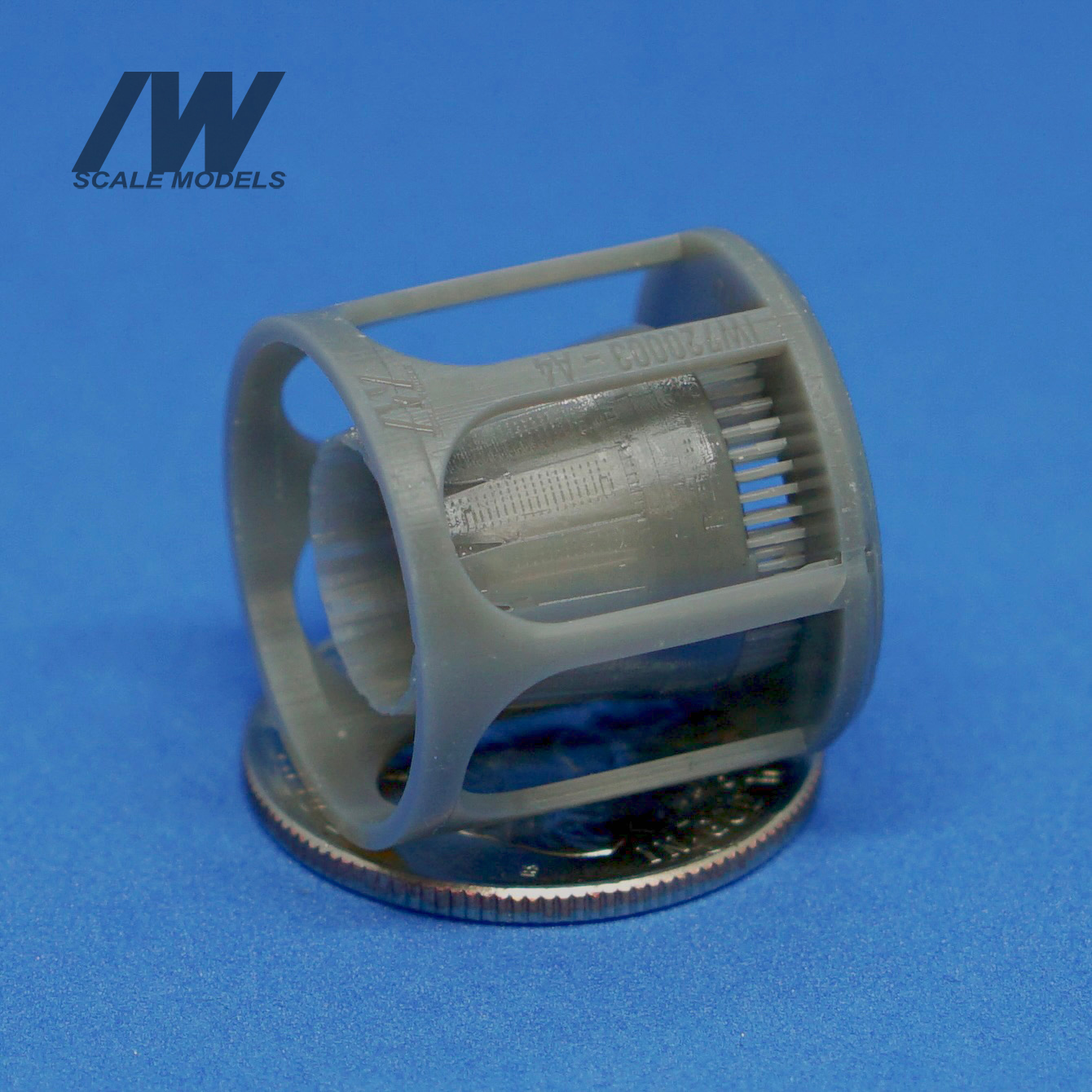 F-15 F100 Open Exhaust Nozzle "Feathered" for GWH Kit (1/72)