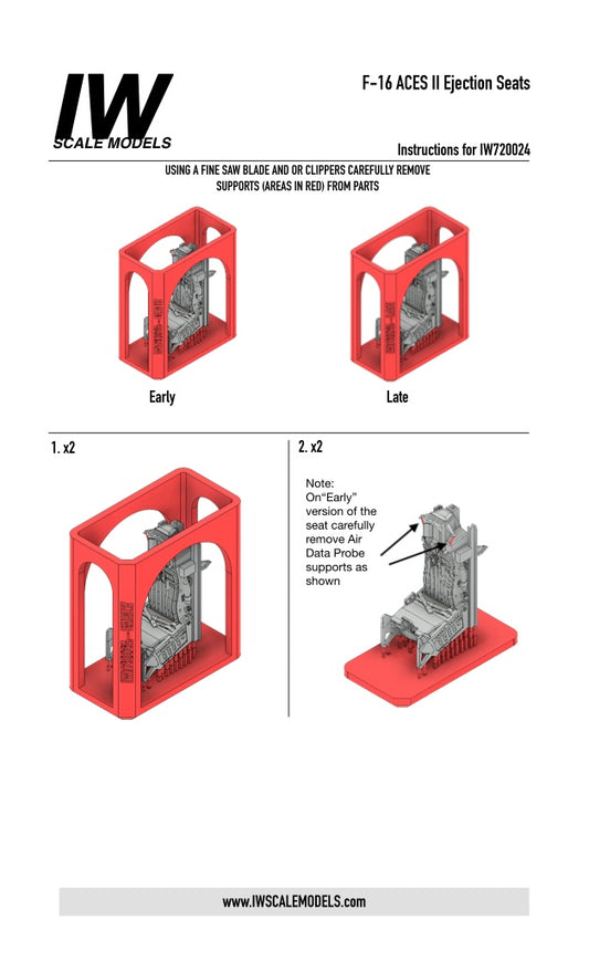 F-16 ACES II Ejection Seats (1/72)