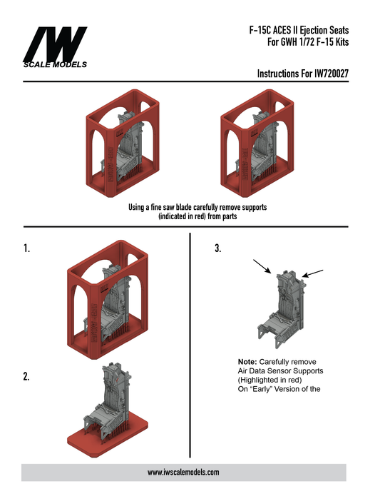 F-15C ACES II Ejection Seats (1/72)