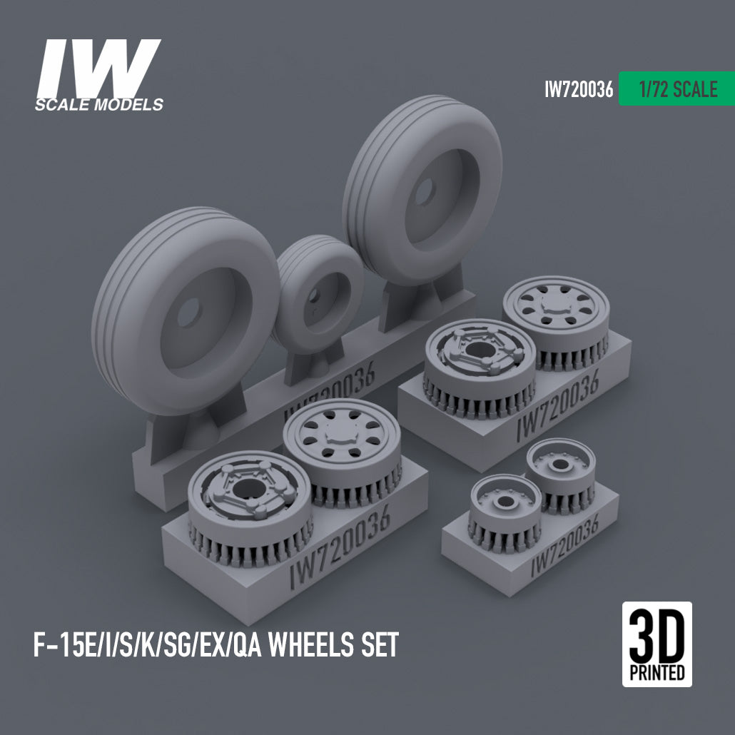 F-15E/I/S/K/SG/EX/QA Wheels Set (1/72)
