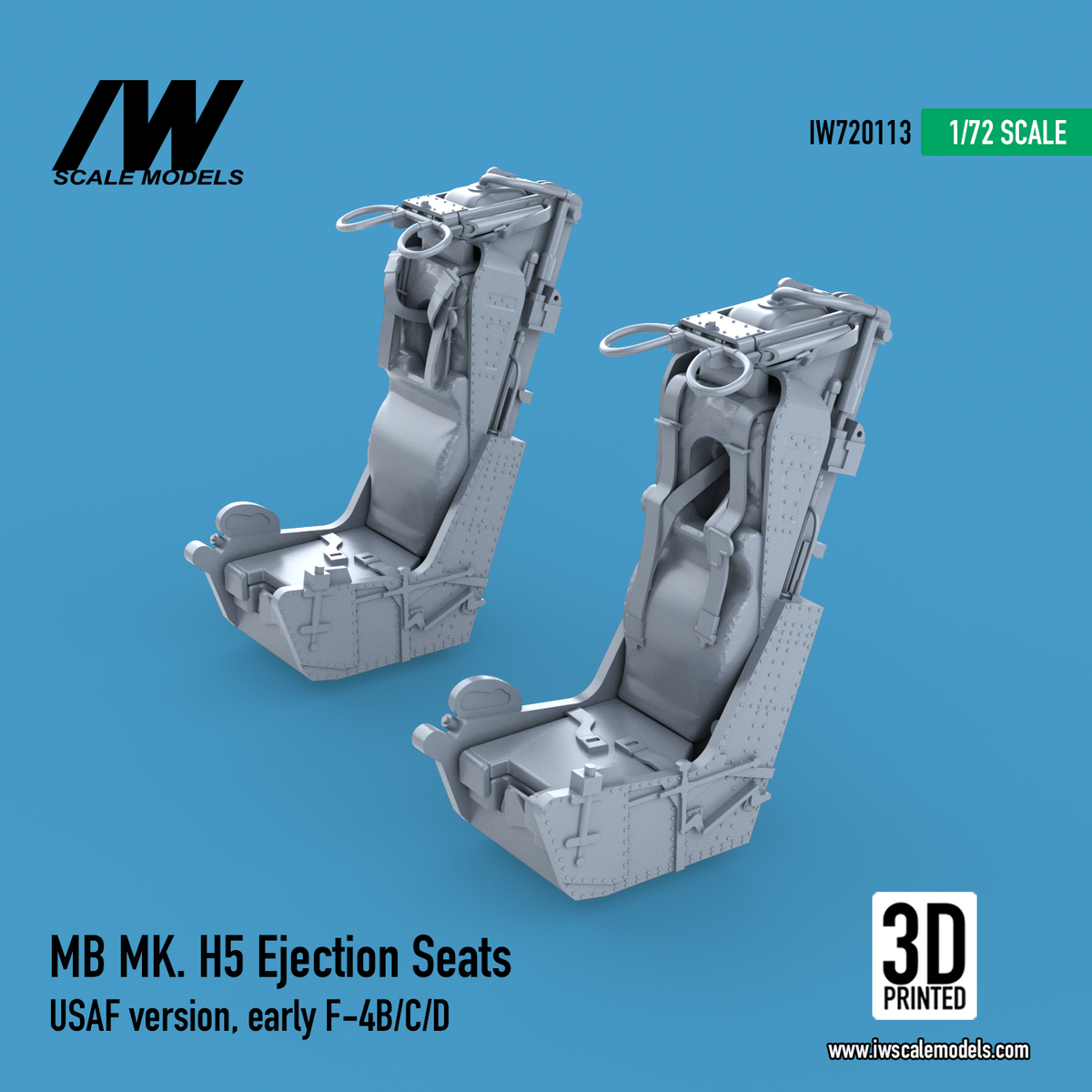 F-4 MB Mk H-5 Ejection Seat (1/72)