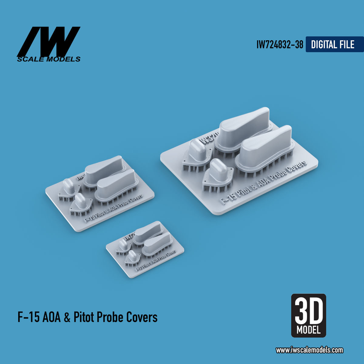 F-15 AOA & Pitot Probe Covers (Digital File)