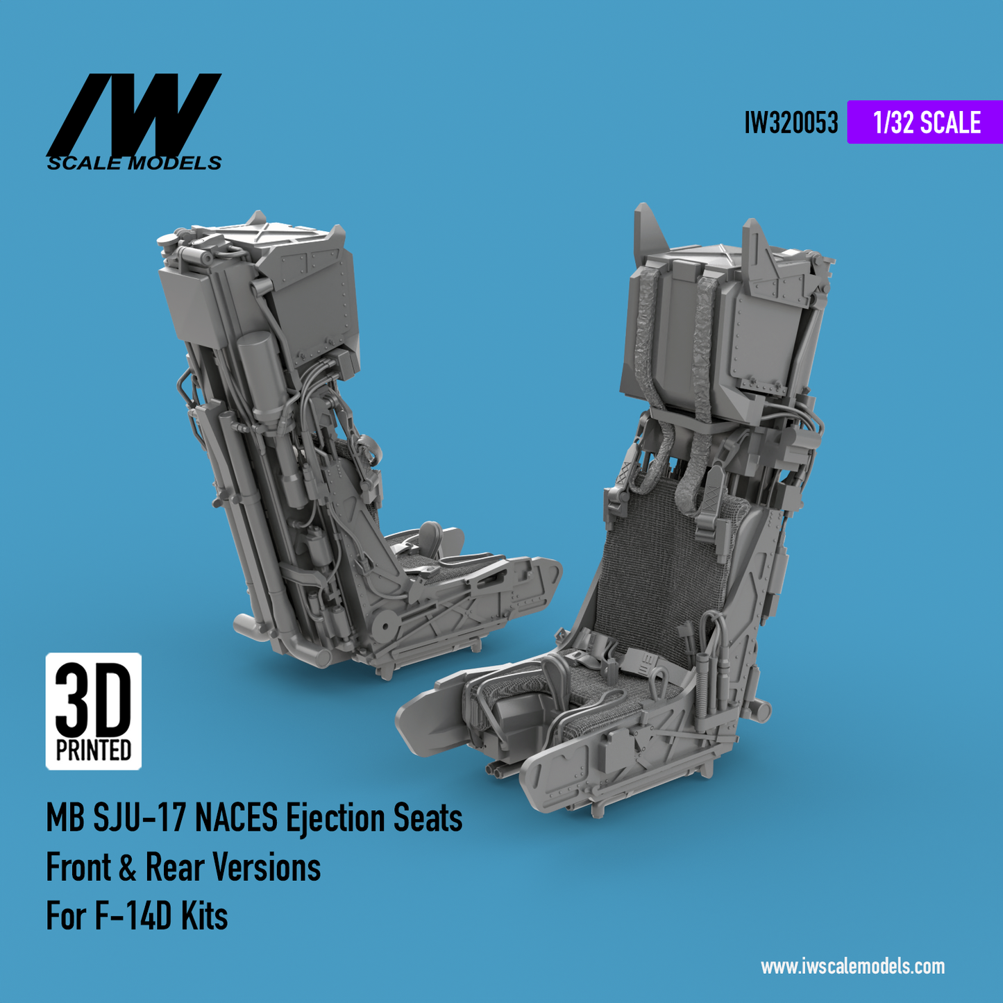 F-14D MB SJU-17 NACES Ejection Seats (1/32)