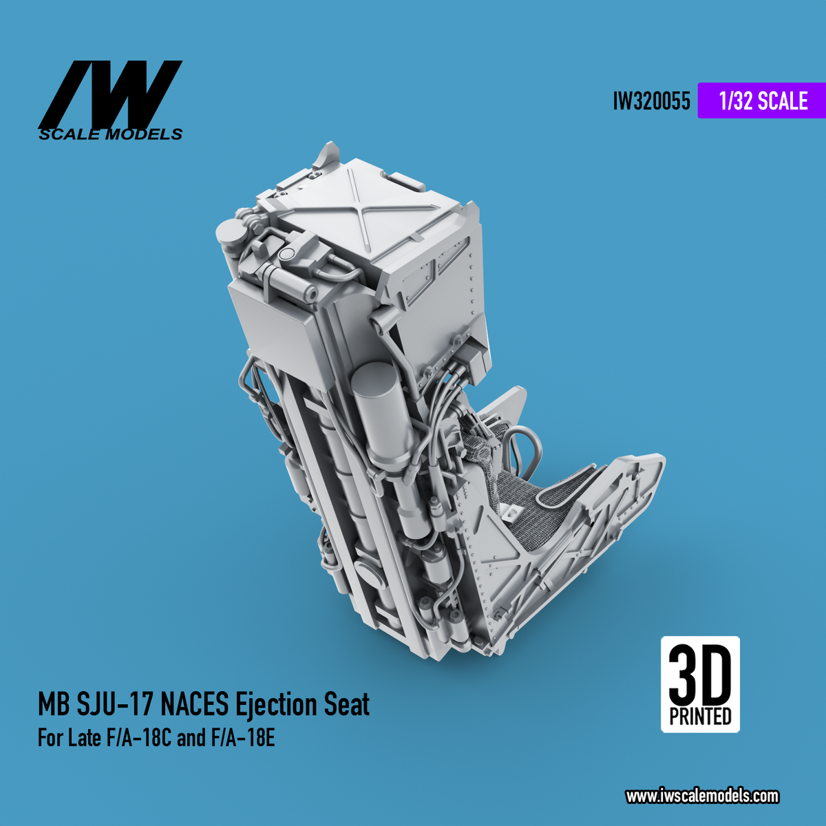 MB SJU-17 NACES Ejection Seat For Late F/A-18C and F/A-18E Super Hornet (1/32)