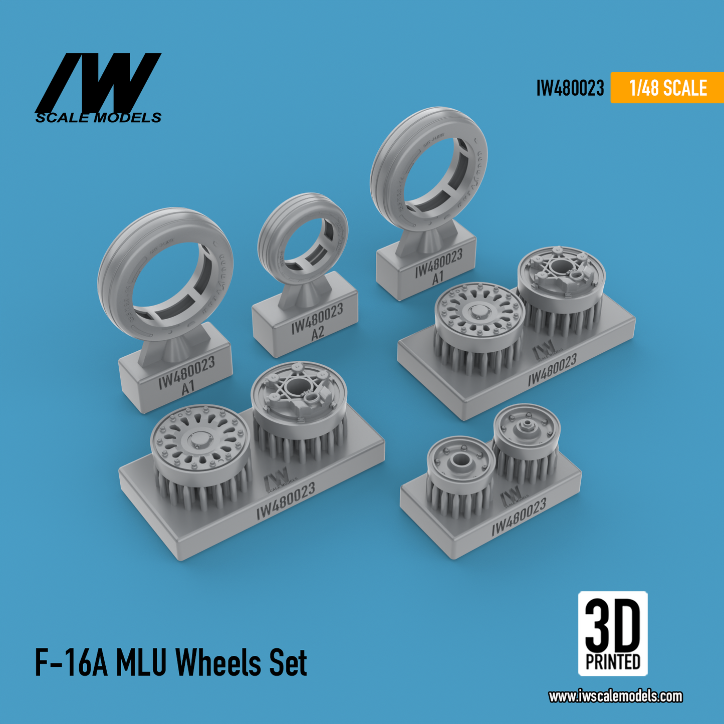 F-16A MLU Wheels (1/48)
