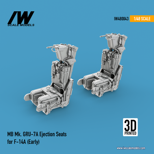 F-14A MB Mk GRU-7A Ejection Seats "Early" (1/48)