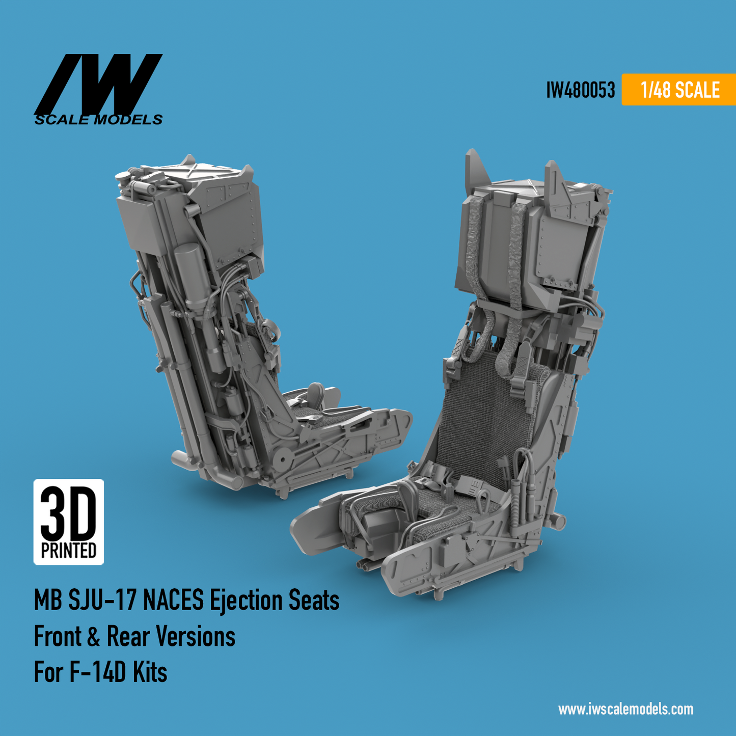F-14D MB SJU-17 NACES Ejection Seats (1/48)
