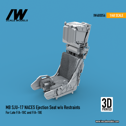 MB SJU-17 NACES Ejection Seat For Late F/A-18C and F/A-18E Super Hornet Without Restraints (1/48)