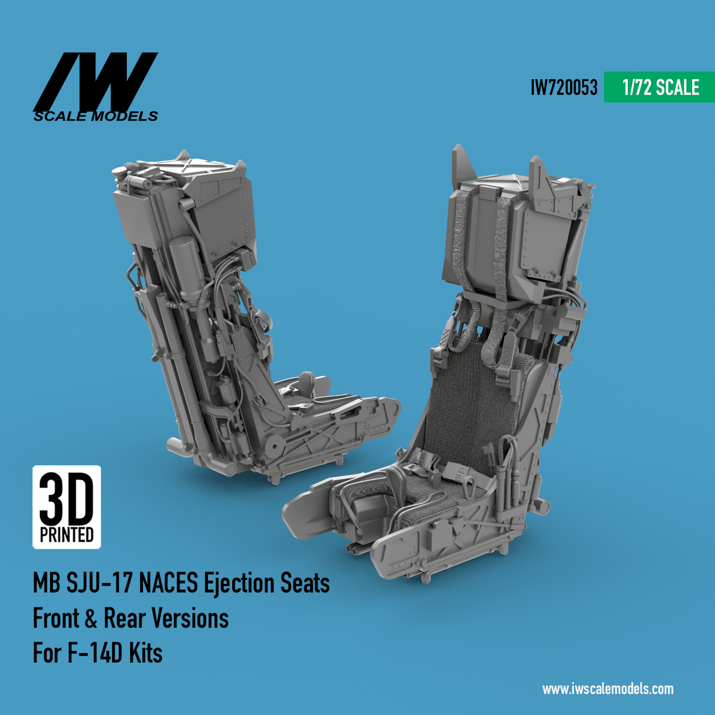 F-14D MB SJU-17 NACES Ejection Seats (1/72)