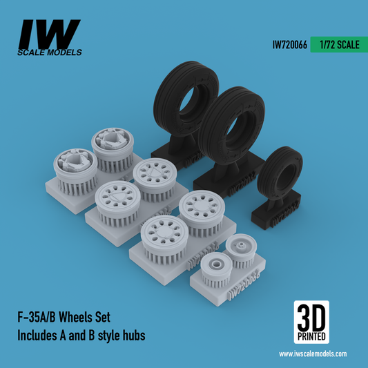 F-35A/B Wheels Set (1/72)