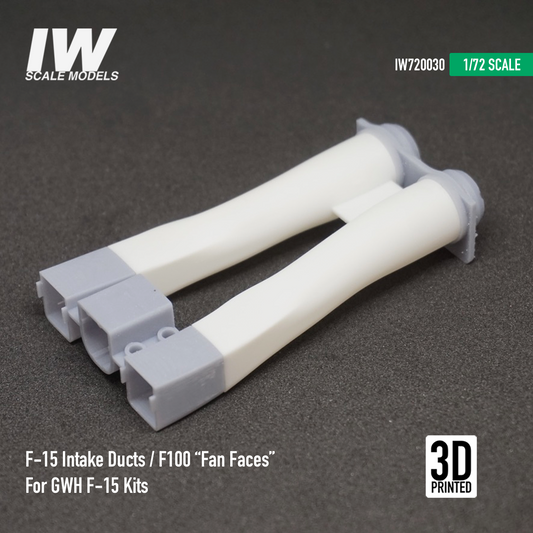 F-15 Intake Ducts / F100 "Fan Faces" for GWH Kit (1/72)