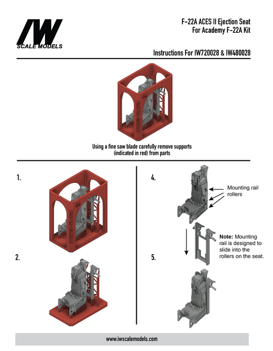 F-22A ACES II Ejection Seat (1/48)